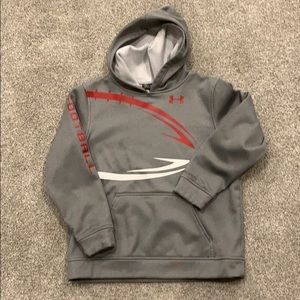 Grey Under Armour youth medium